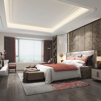 欧式新古典卧室