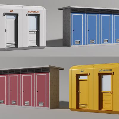 公共卫生间3D模型