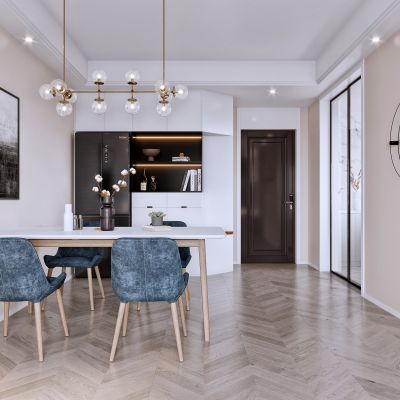 艾巴优-2020VIP学员投稿作品-新中式餐厅