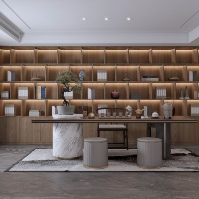 艾巴优-2020VIP学员投稿作品-新中式茶室