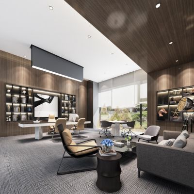 办公室班3D模型