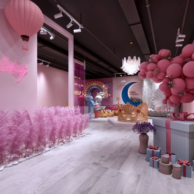 艾巴优-2020VIP学员投稿作品-现代服装展厅