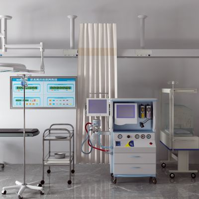 现代手术台 输液架 医疗器材