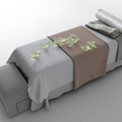 新中式桑拿 按摩床