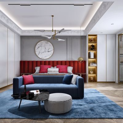 艾巴优-2020VIP学员投稿作品-现代客厅