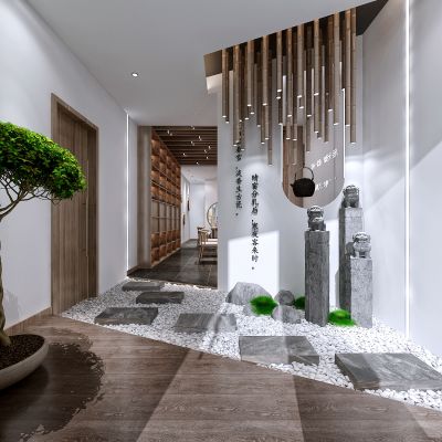 艾巴优-2020VIP学员投稿作品-新中式茶室