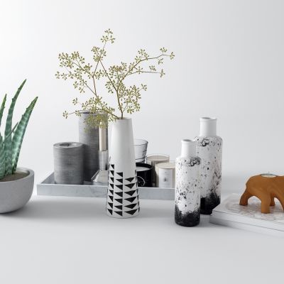 现代花瓶 饰品摆件