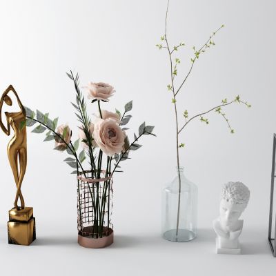 现代花瓶 饰品摆件