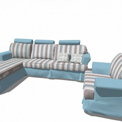 地中海欧式沙发