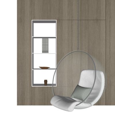 现代休闲吊篮椅