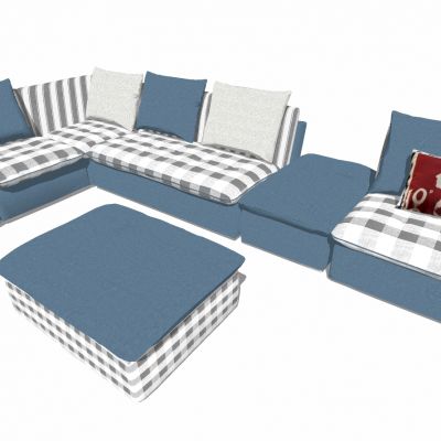 地中海欧式沙发