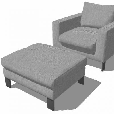 北欧现代单人休闲沙发