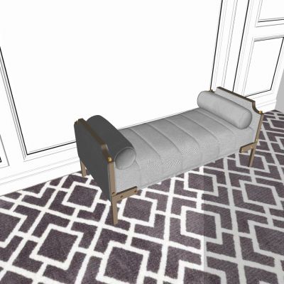 简欧欧式法式金属轻奢沙发