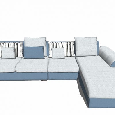 地中海欧式单体沙发