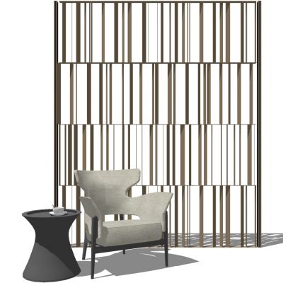 现代北欧单人沙发