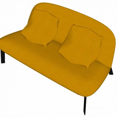 造作现代简约双人沙发