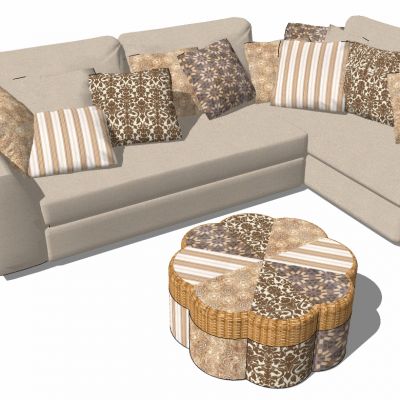 北欧现代民宿民宿单体沙发