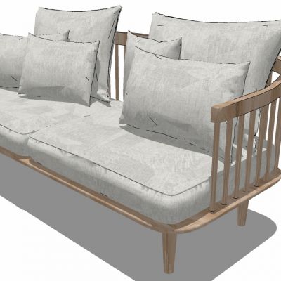 北欧现代单体沙发