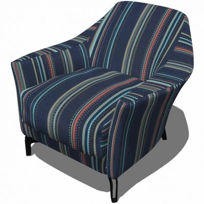 地中海欧式单人沙发