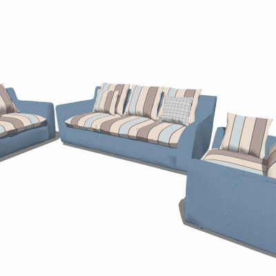 地中海欧式沙发