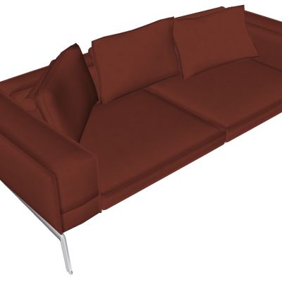 现代简约双人沙发