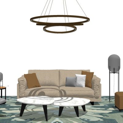 现代简欧式沙发