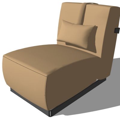 现代休闲单人沙发