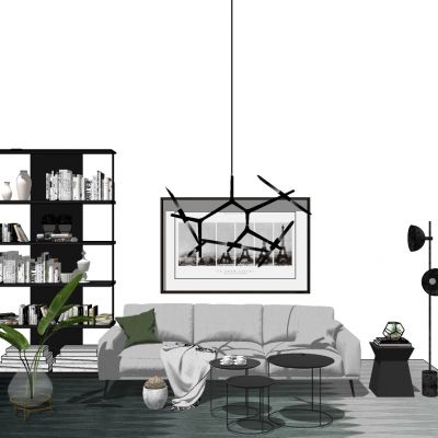 北欧现代休闲沙发