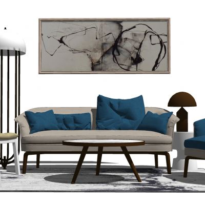 现代轻奢家具沙发