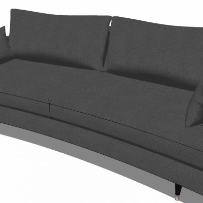 北欧现代单体沙发