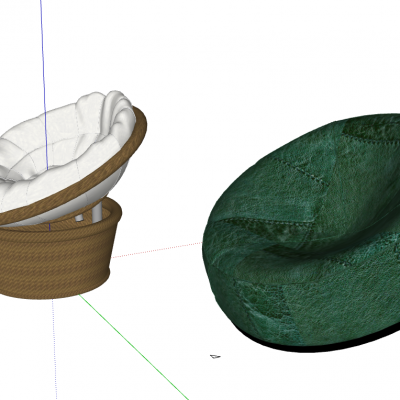 东南亚室外户外休闲藤编竹编藤椅