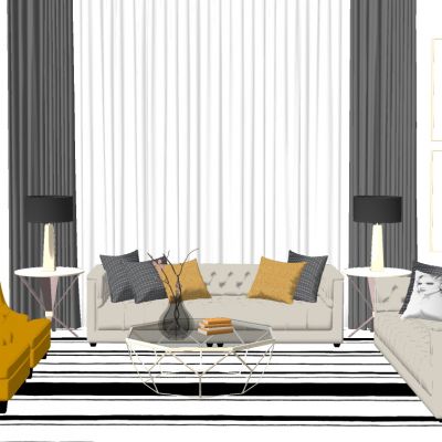 简欧式新古典沙发