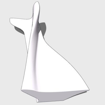 现代异形家具沙发