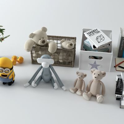 现代玩具 玩偶 书籍