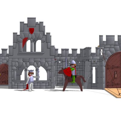 童话人物乐高玩具城堡儿童玩具