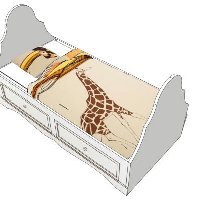 欧式法式美式单人床