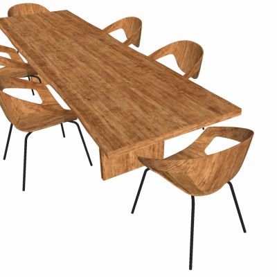 现代办公家具会议室桌椅子