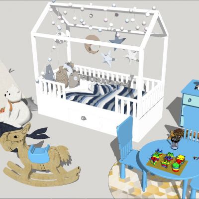 北欧现代儿童房