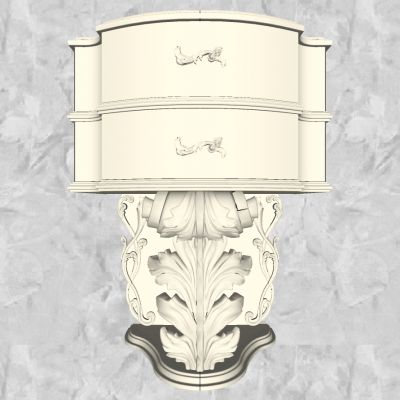 欧式法式雕花床