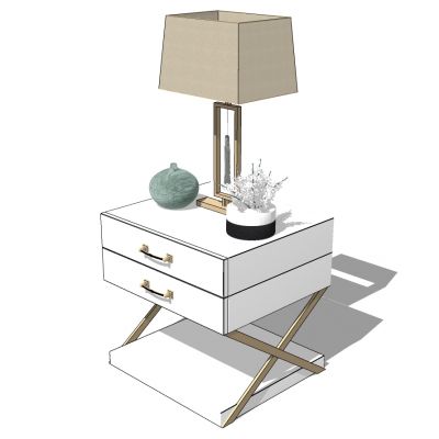 现代北欧简欧式轻奢床