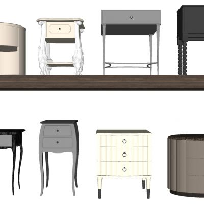 现代欧式美式法式北欧简约床