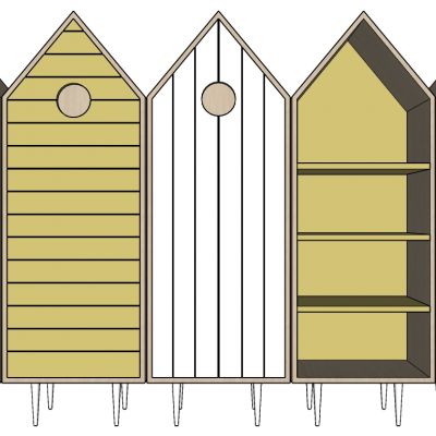 儿童幼儿园家具书柜玩具柜子