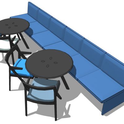 现代办公休闲等候区沙发茶几休闲椅子卡座组合