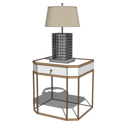 现代新中式简欧式北欧简约床