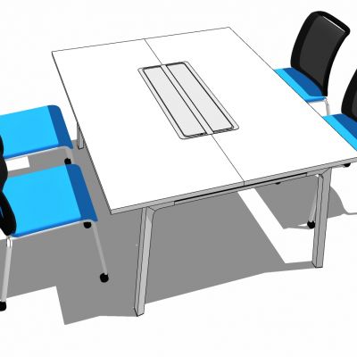 现代办公家具会议室会议桌椅子