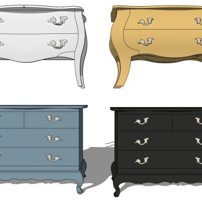 欧式法式实木床