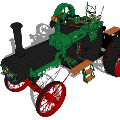 姥爷古典汽车玩具