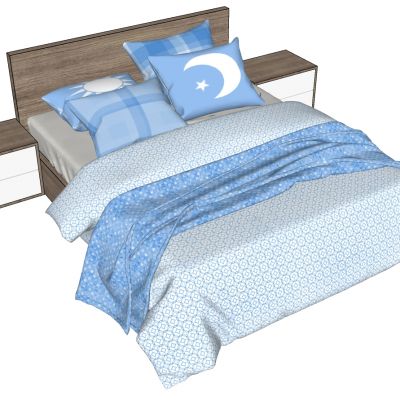 现代北欧简约儿童床