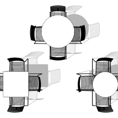 现代办公休闲洽谈桌椅子