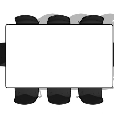 现代会议桌办公椅子